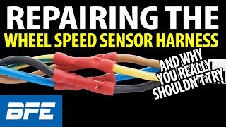 Repairing Wheel Speed Sensor Harness | Tech Minute