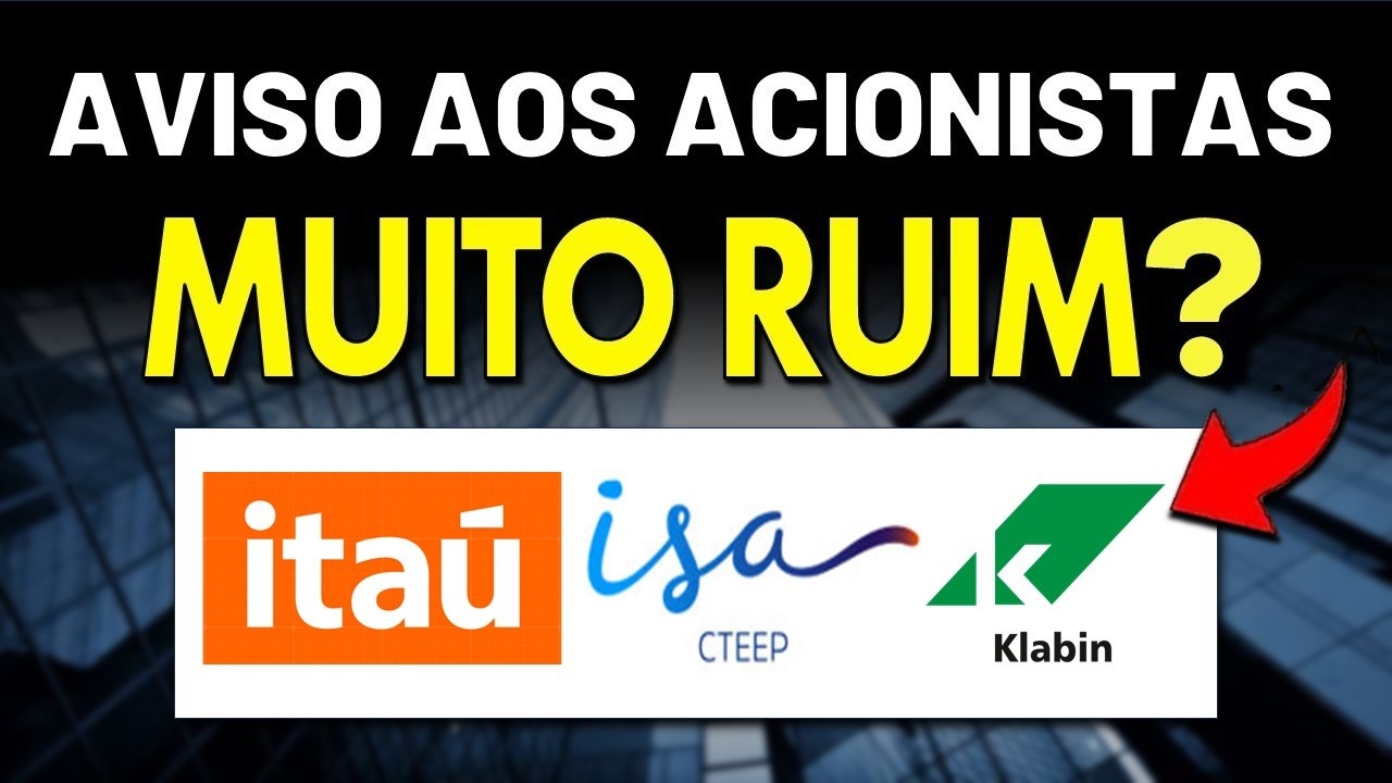 5 ANOS PERDENDO DINHEIRO? QUEDA DE 35% NA AÇÃO e PÉSSIMO RESULTADO DA KLABIN? RESULTADO BANCO ITAÚ