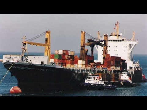 SMIT TAK - Fire fighting container vessel CMA Djakarta