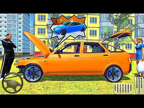 Driver Simulator #3 - New Blue Cars Took A Friend's Car - Best Android GamePlay