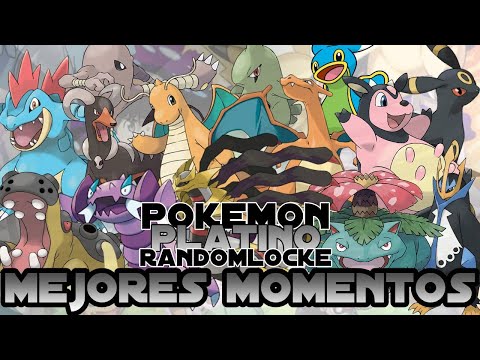 MEJORES MOMENTOS POKEMON PLATINO RANDOMLOCKE