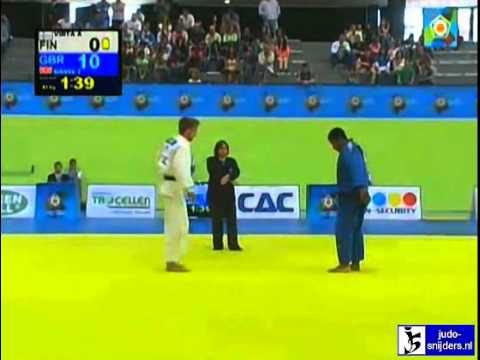 Judo 2012 World Cup Lisbon Men: Virta (FIN) - Davis (GBR) [-81kg] bronze