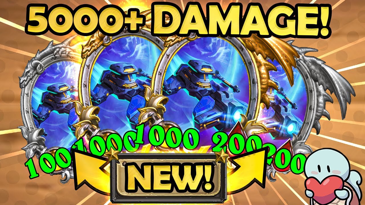 Start of combat: 5000+ DAMAGE! | Hearthstone Battlegrounds
