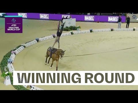 Magic from Kathrin Meyer! | Female Technical Test | FEI Vaulting World Cup™ Final 2025
