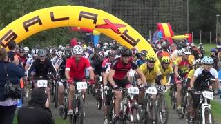 preview picture of video 'MTB Transbrody 2013 - start 50 km'