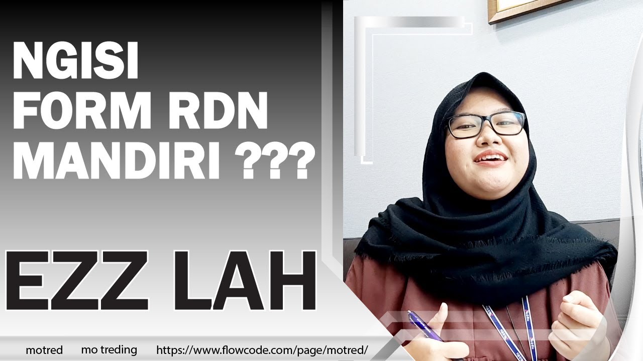 Tutorial Isi Form RDN Mandiri