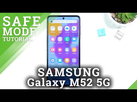 How to Open Safe Mode on SAMSUNG Galaxy M52 5G  | Enter & Exit Safe Mode