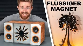 Ferrofluid-Lautsprecher bauen! (Magnetische Audio Visualisierung)