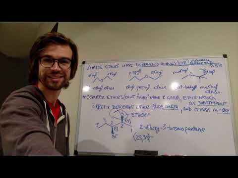 Naming Ethers and Epoxides