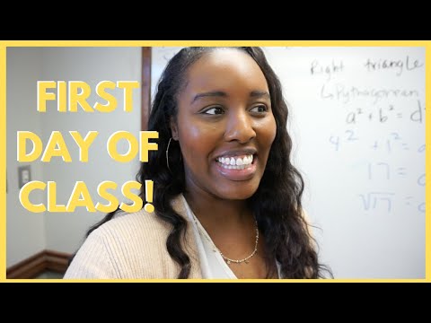 College Professor's First Day of Class | Day in the...