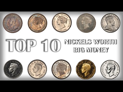 TOP 10 SPECIMEN NICKELS WORTH BIG MONEY!! - HIDDEN GEMS IN CANADIAN COIN COLLECTING!
