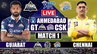 Gujarat Titans v Chennai Super Kings Live Scores | GT vs CSK Live Scores & Commentary | Last 9 Overs