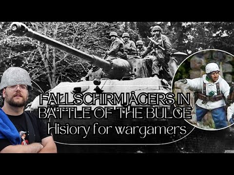 Fallschirmjägers in Battle of the Bulge - Units, Equipment, Scenarios Ideas & Warlord kit accuracy