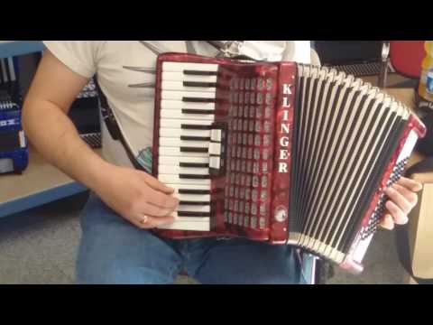 Klangprobe Akkordeon Klinger Pony III/ Weltmeister Rubin