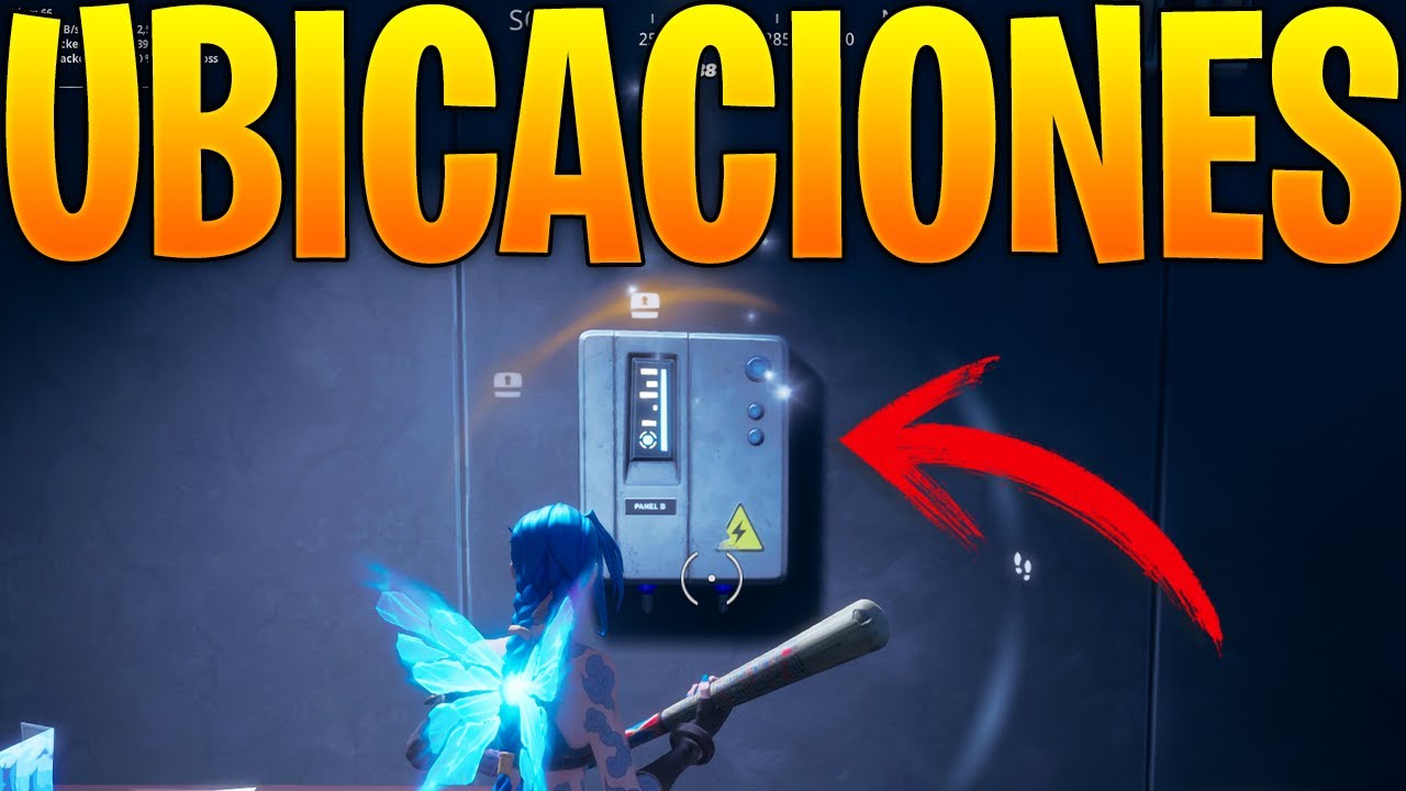 CORTA LA ENERGIA DE LOS PANELES DE CONTROL DENTRO DE CAVERNA DE CONTROL FORTNITE *UBICACION*