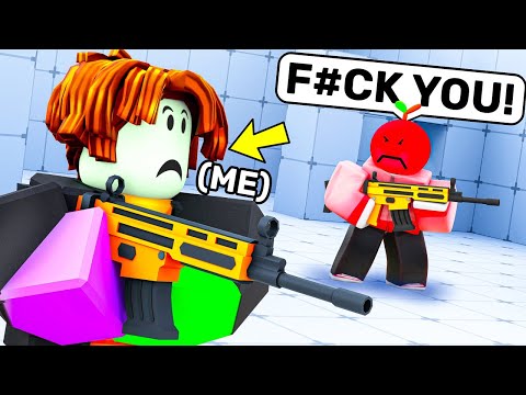 Destroying TOXIC STREAMERS as a FAKE NOOB.. (Roblox Rivals)