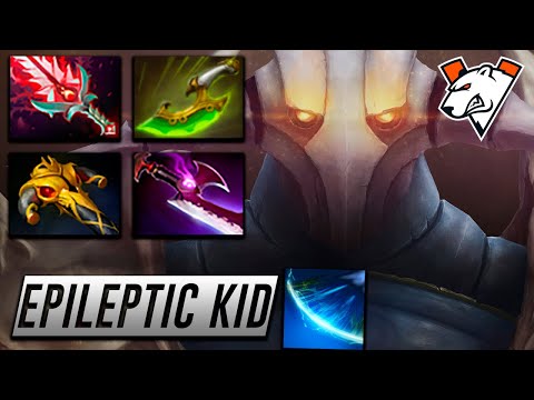 Nightfall epileptic kid Sven - Dota 2 Pro Gameplay [Watch & Learn]