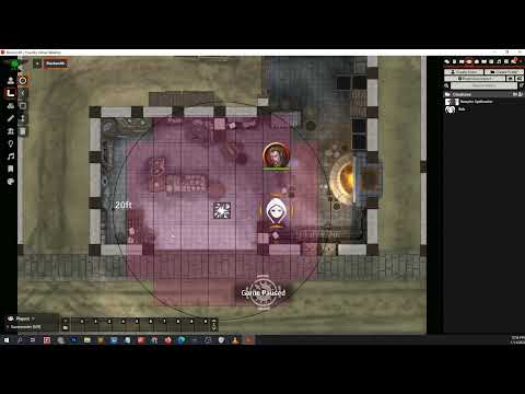 Foundry Tutorial GM edition: 2-1 Scene Controls