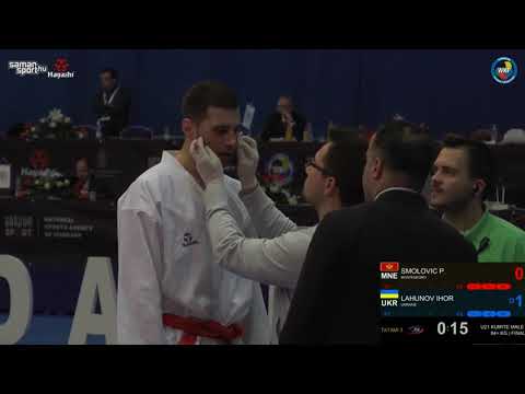 Карате. Одесит Ігор ЛАГУНОВ. Фінальний бій на переможному Євро. Euro-2020