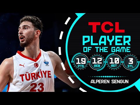 HISTORY! | Alperen Sengun becomes the youngest ever to post a triple-double in #EuroBasket 🇹🇷