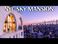 Inside a $33,000,000 Futuristic Sky Mansion | NYC Penthouse Tour