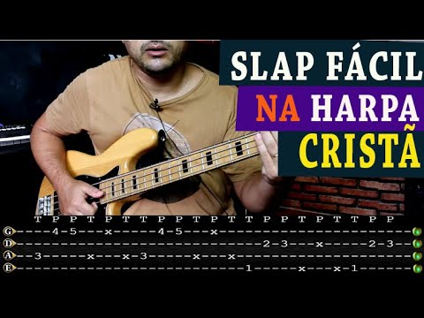 Beginner's Lesson on Slap Drumming to Hymns from the Harp (Because He Lives)