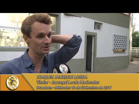 13-12-17 Nota Joaquin Jauregui Lorda - Jauregui Lorda Haciendas - Brandsen