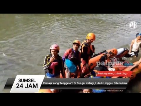 Remaja Tenggelam di Sungai Kelingi, Lubuk Linggau Ditemukan