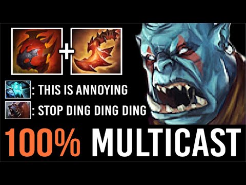 +237 Str 6500 HP Raid Boss Ogre Magi Can Carry Late Game Easily vs Ursa Dumb Luck is OP 7.33 Dota 2