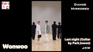 Download lagu [Wonwoo Focus] JXW 'Last night (Guitar by Park Juwon)' Dance Mirrored mp3
