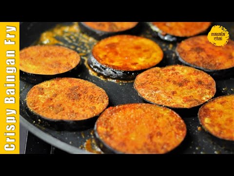 Crispy Baingan Fry | Rava Fry Baingan | Chef Girish Joshi