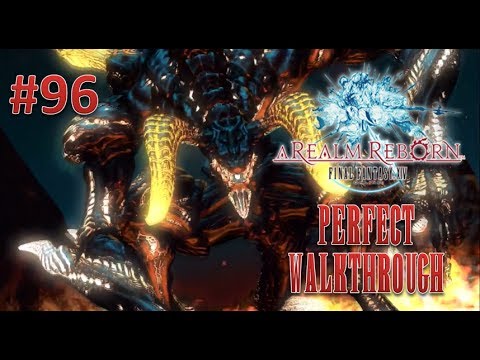 Final Fantasy XIV A Realm Reborn Perfect Walkthrough Part 96 - The Bowl of Embers (Hard) Ifrit