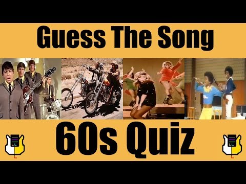 Guess The Song: 60s! | QUIZ