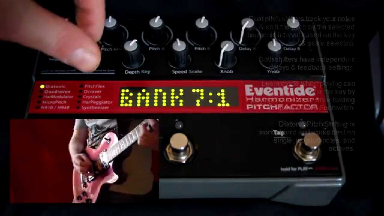 Eventide Pedal Pitchfactor