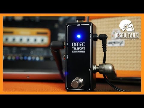 Orange OMEC Teleport USB Audio Interface - Black image 3