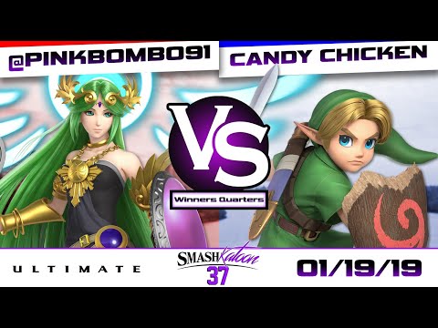 @pinkbombo91 (Palutena) vs. CandyChicken (Yink) - Winners Quarters - Smashkatoon 37