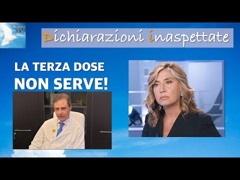 Prof. Claudio Giorlandino a L'aria che tira : "La terza dose non serve!" - Dichiarazioni Inaspettate