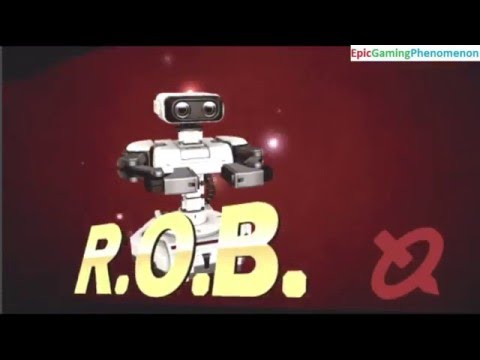 R.O.B. VS Roy In A Super Smash Bros. For Wii U Online Match / Battle / Fight