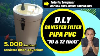 Download lagu Canister filter DIY aquarium | pipa pvc 12 Inch | tutorial lengkap √ mp3