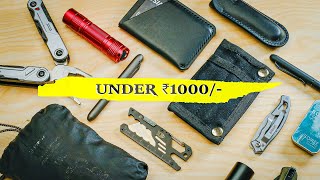 Underrated EDC Items Under ₹1000