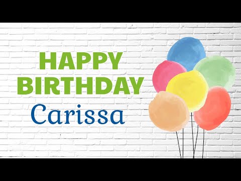 Happy Birthday Carissa !! 🧁🎉