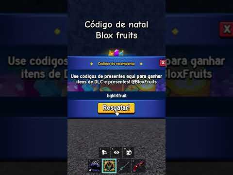 Códigos blox fruits natal