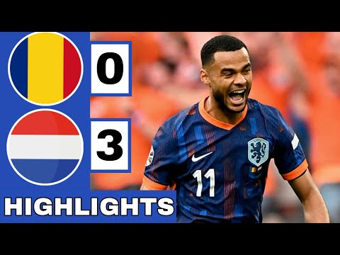 🟠Romania vs Netherlands (0-3) Extended HIGHLIGHTS | EURO 2024 Round of 16!