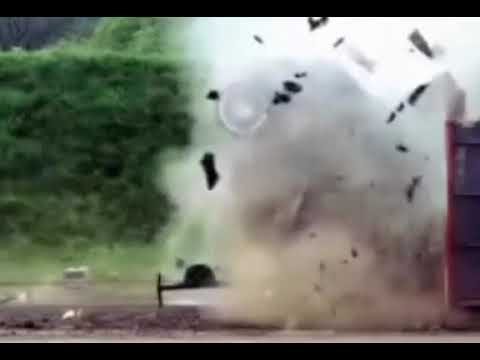 Мана!!!! нима булади 120 kм тезликда урилса 😧120km/soat tezlikdagi krash-test