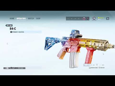 Crimson Heist Seasonal Weapon Skin Thermal Antipode  Rainbow Six Siege