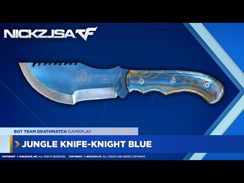 Jungle Knife-Knight Blue | CROSSFIRE China 2.0