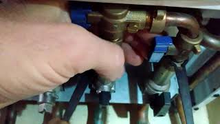How to top up water pressure on Baxi Combi Boiler