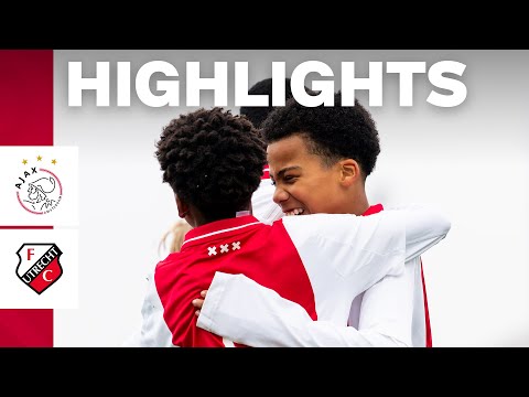 The assists even better than the goals! 😍 | Highlights Ajax O13 - FC Utrecht O13