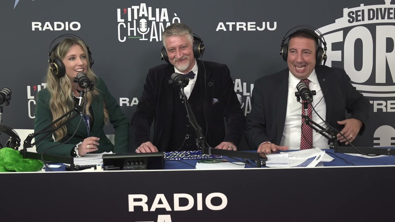 IL MINISTRO DELLA CULTURA ALESSANDRO GIULI OSPITE AD RADIO ATREJU