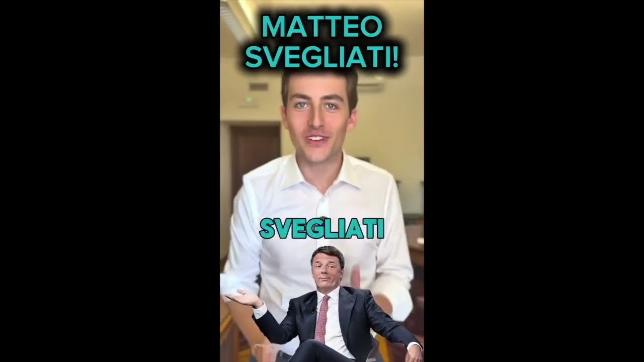 LEONI : “MATTEO RENZI SVEGLIATI, IL CAMPO LARGO NON TI VUOLE ED UMILIA TUTTI I TUOI ELETTORI”